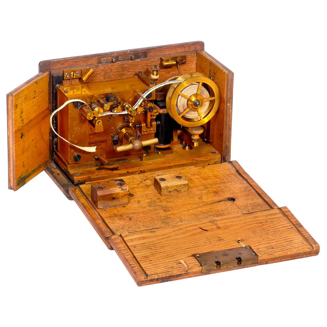 Field Telegraph Station by Siemens & Halske, c. 1880 (1 of 3)