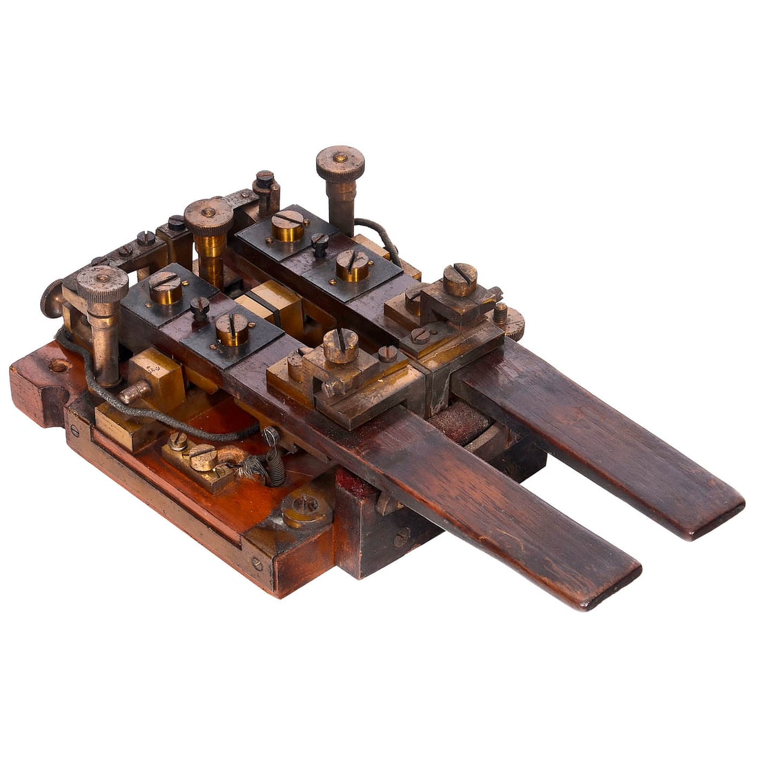 Rare GPO Double Telegraph Key, c. 1850 (1 of 2)