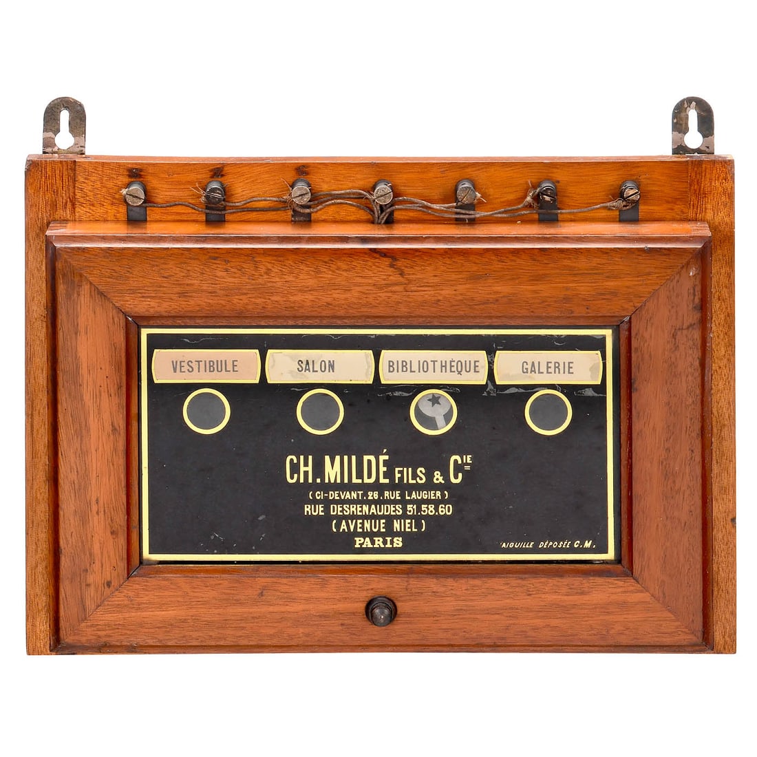 Complete Intercom Telephone System by Mildé, c. 1900 - 2