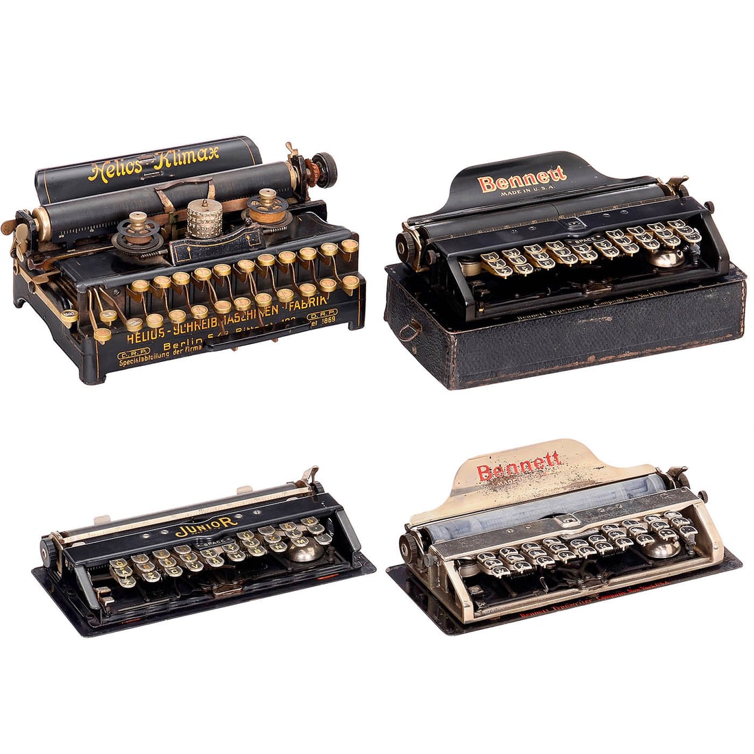 4 Small Mechanical Typewriters (1 of 3)