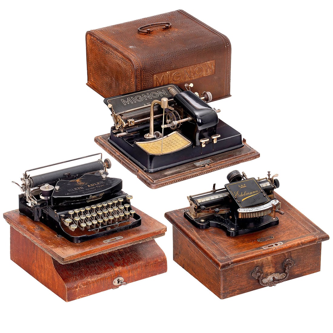 3 German Typewriters (1 of 4)