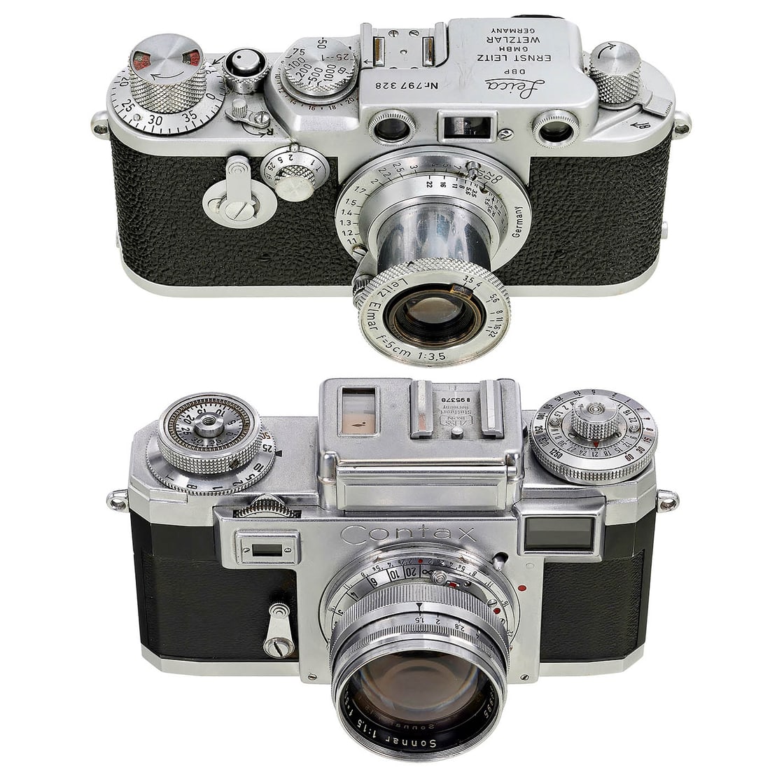 Leica IIIf and Contax IIIa, 1950 onwards (1 of 3)