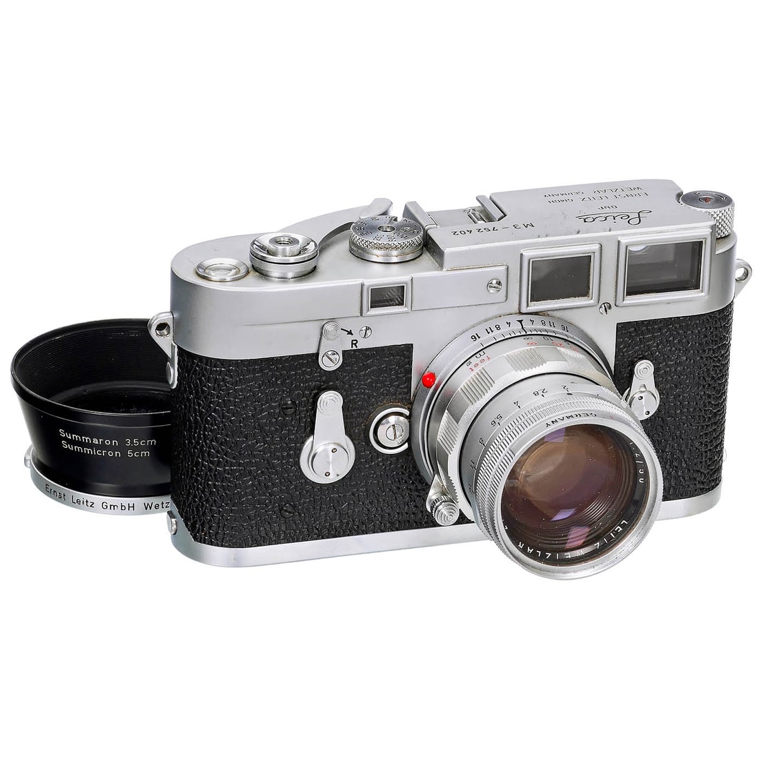 Early Leica M3 and Rigid Summicron 2/50 mm (1 of 1)