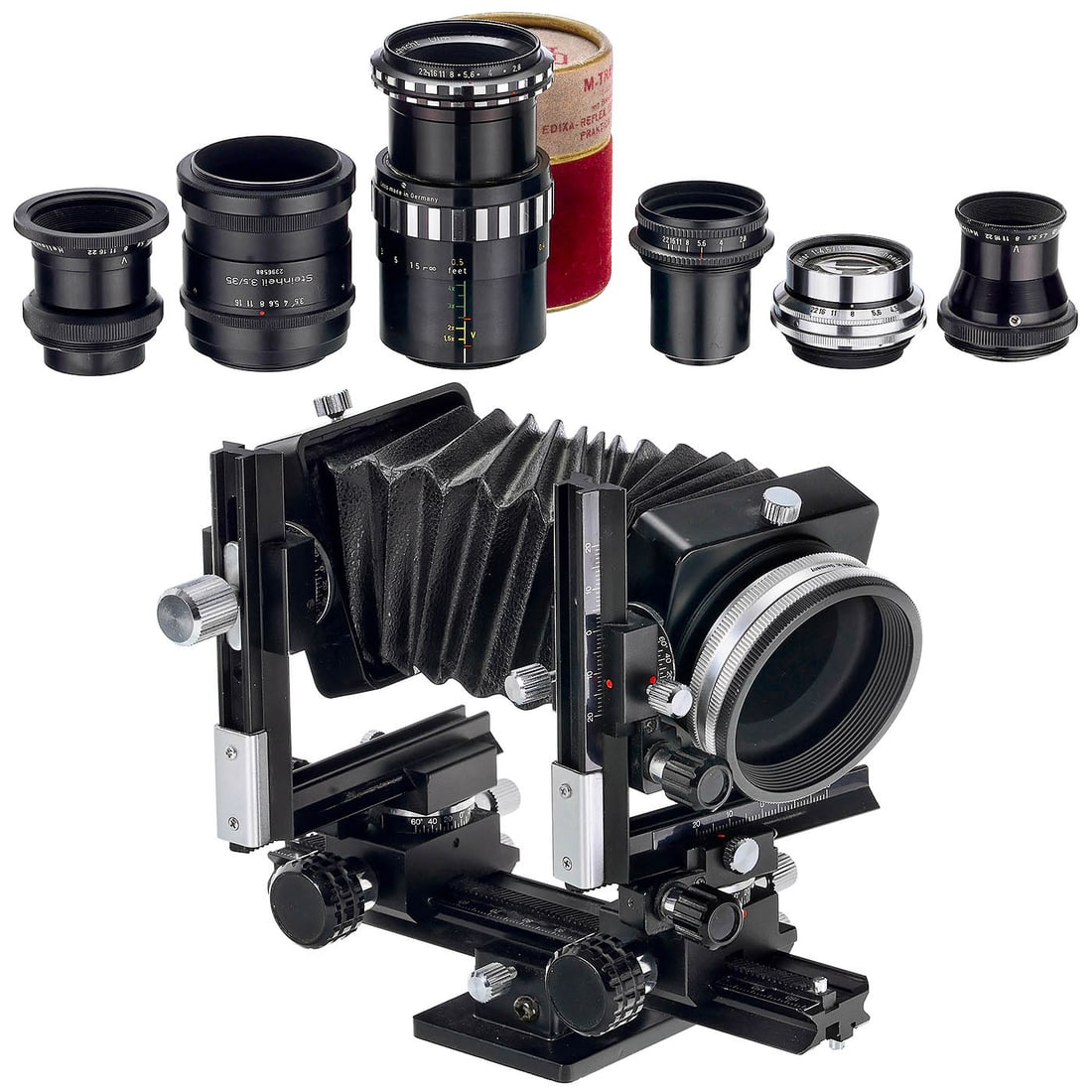 35mm Optical-Bench Camera for Macro Photography with 1960s Macro System Lenses (1 of 3)