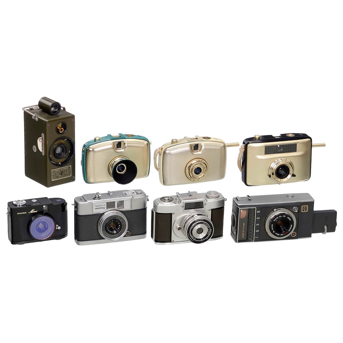 Collection of 18 x 24 mm Half-Frame Cameras (1 of 1)