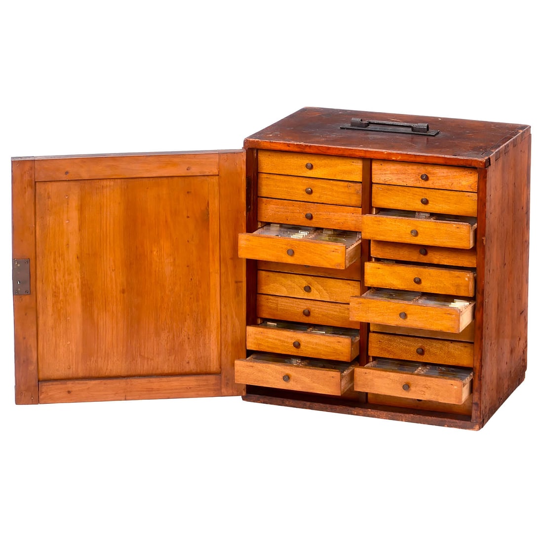 Microscope Slide Cabinet, 20th Century (1 of 2)