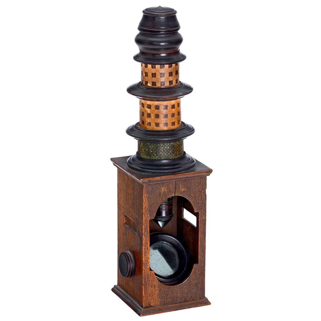 Nuremberg Compound Monocular Microscope, c. 1790–1800 (1 of 3)