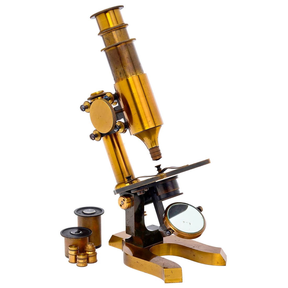 Medium-Sized Microscope by Seibert, Wetzlar, c. 1880 (1 of 2)
