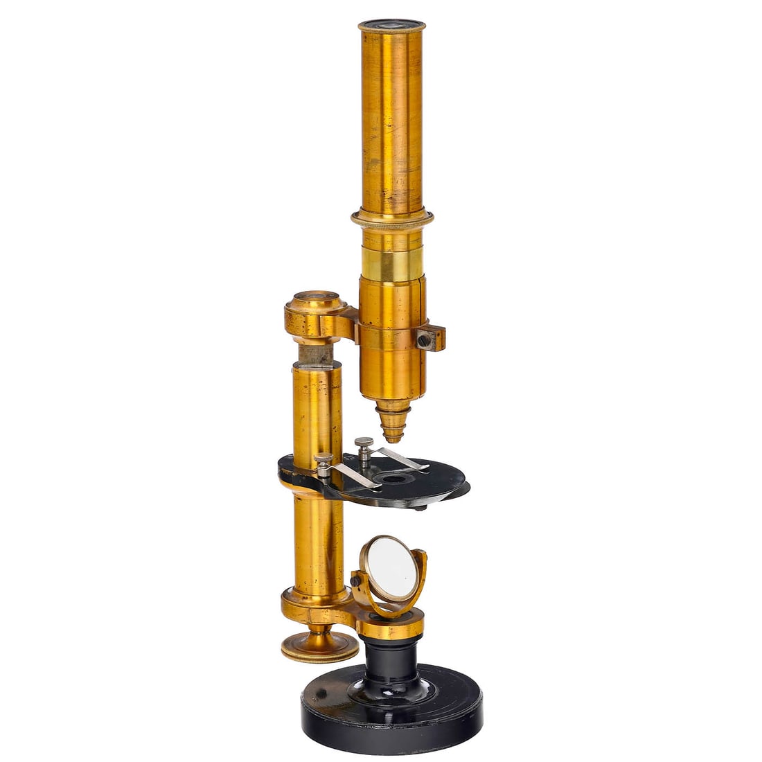 Rare Microscope by Carl Kellner from Wetzlar, 1854 (1 of 4)