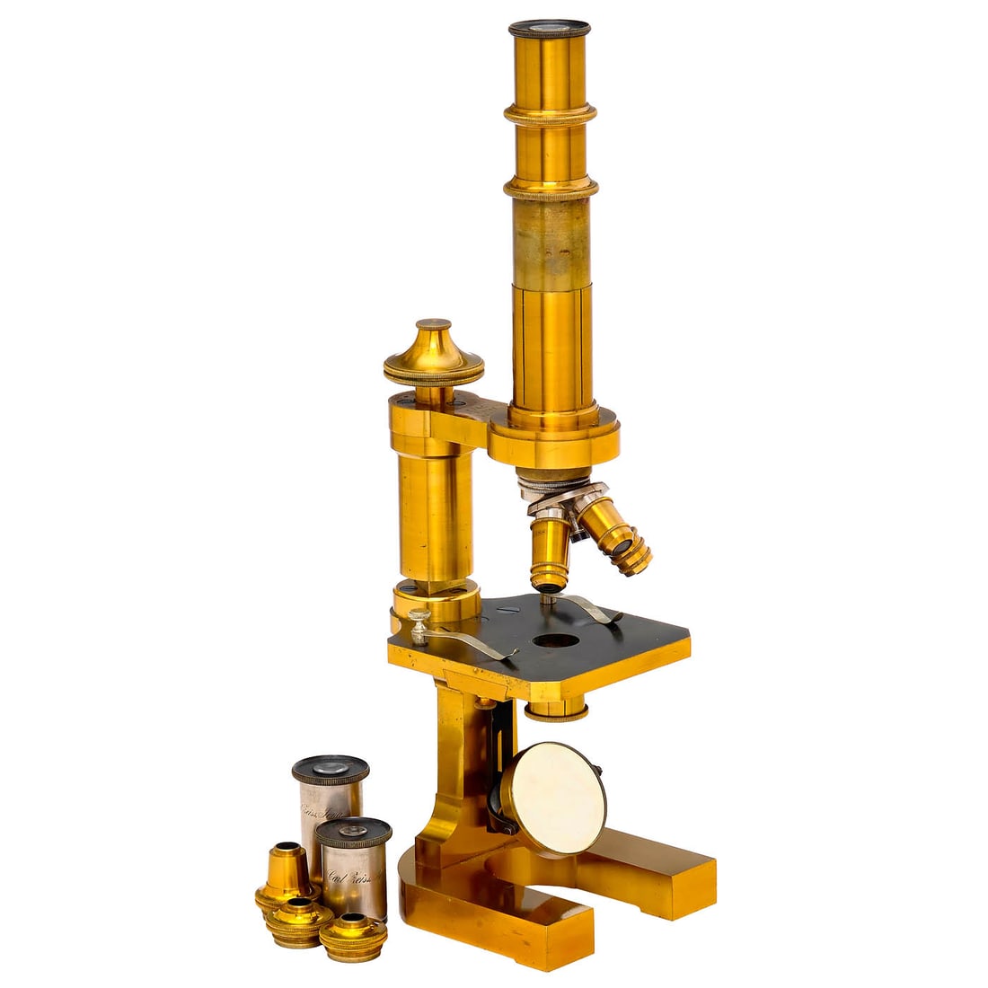 Compound Microscope by Carl Zeiss in Jena, 1884 (1 of 3)