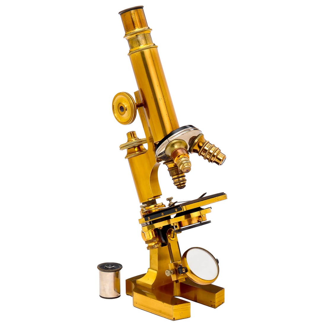 Medium-Sized Microscope by Constant Verick, Paris, c. 1875 (1 of 2)