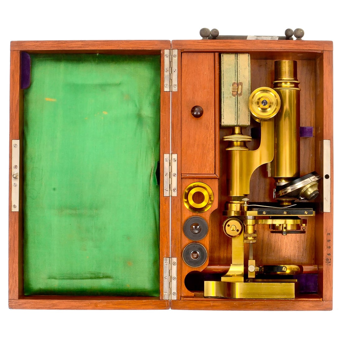 Medium-Sized Microscope by Constant Verick, Paris, c. 1875 - 2