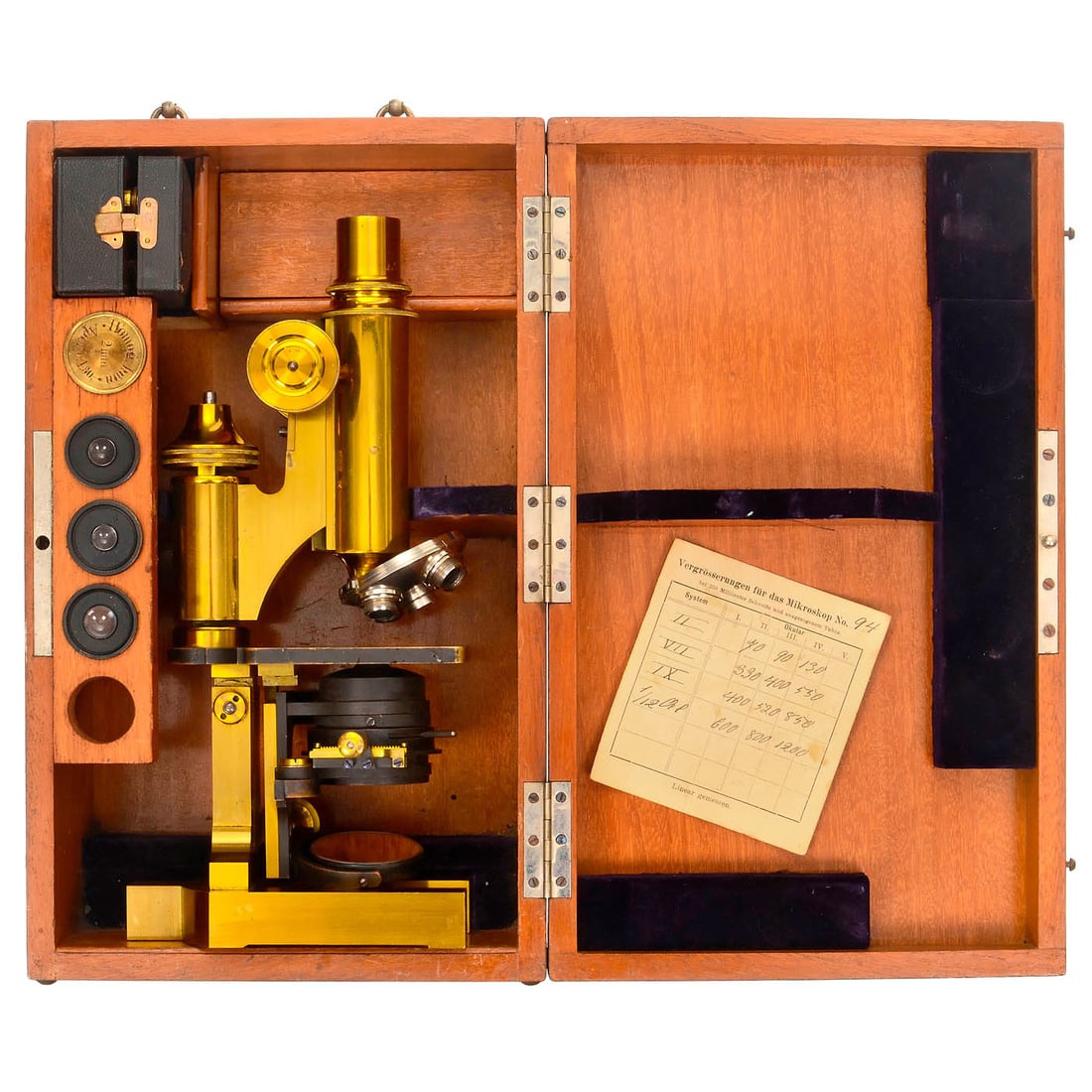 Large German Research Microscope, c. 1870–80 - 2