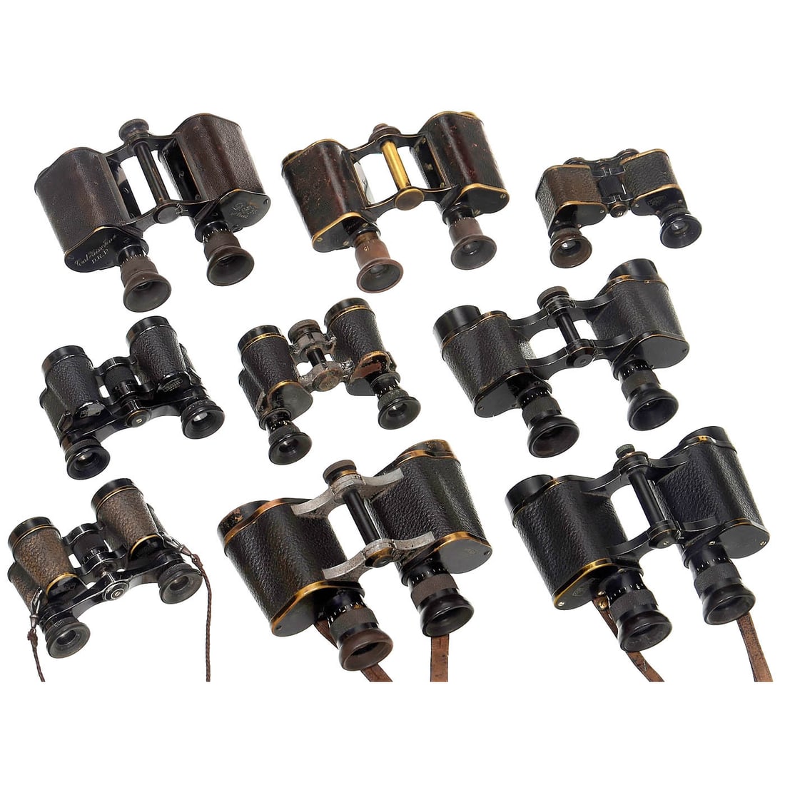 9 Binoculars by Carl Zeiss in Jena (1 of 1)