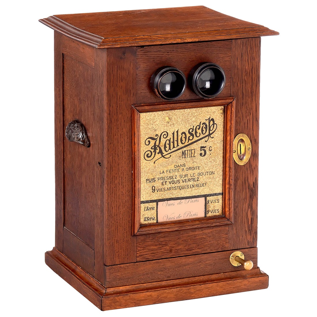 Kalloscop Coin-Operated Stereo Viewer, 1897 onwards (1 of 2)