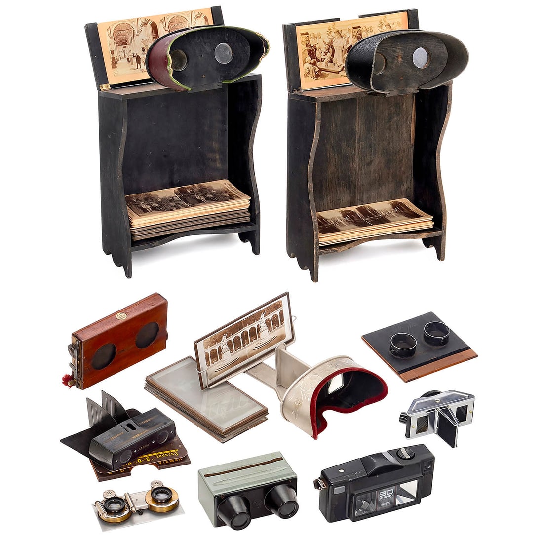 Stereo Viewers, Stereo Images and Accessories (1 of 3)