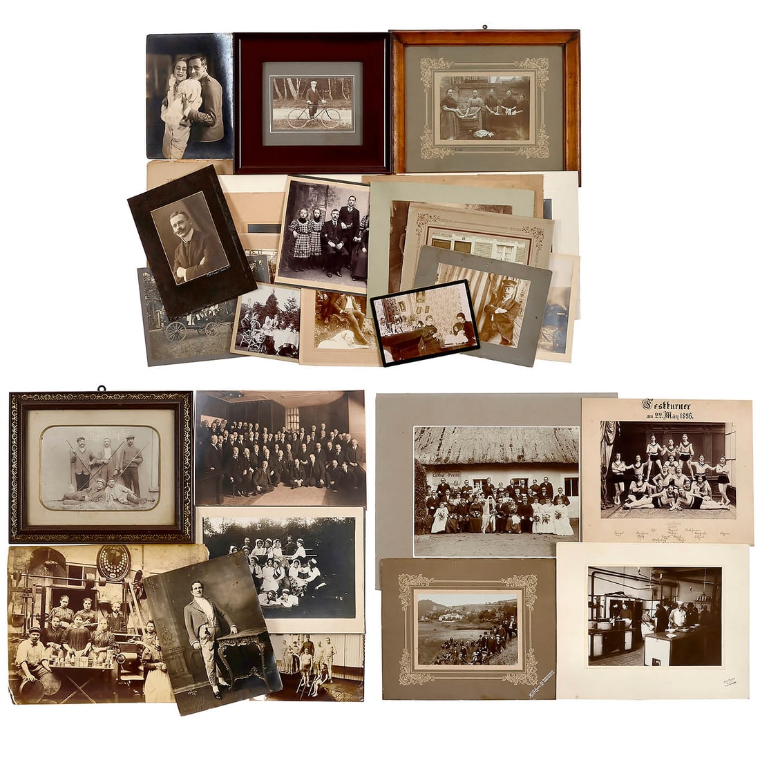 Photographs of Workers Similar to Those Taken by August Sander, c. 1890–1930: Photographs of Workers Similar to Those Taken by August Sander, c. 1890–1930 All of these photographs show a hint of the specific Rhineland way of life, which is characterized by not taking