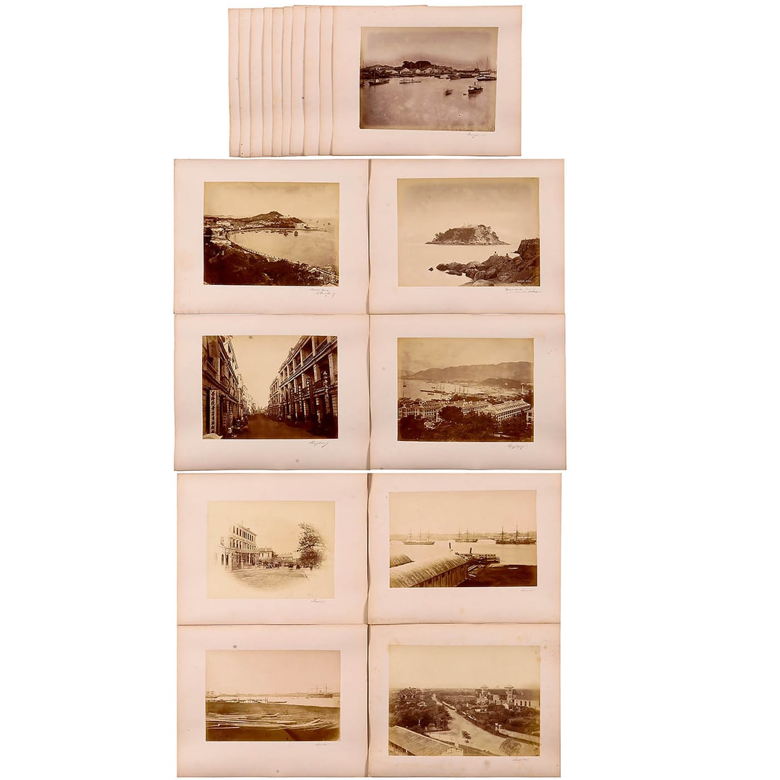 Shanghai, Hong Kong, Macau, and Singapore, c. 1870 (1 of 4)