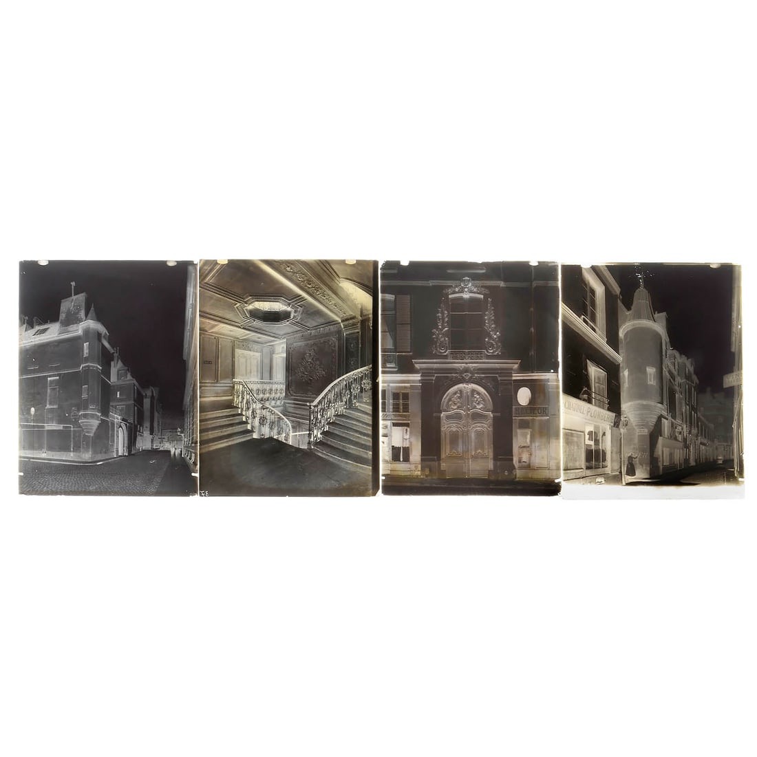 Original Negatives by Atget - 2