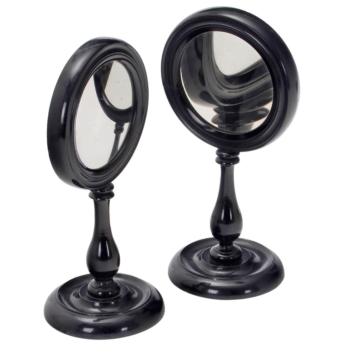 Pair of Table Mirrors from an Optical Cabinet, late 19th Century (1 of 2)