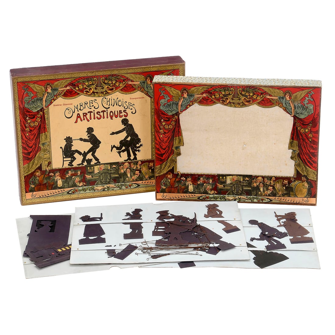 3 Shadow Plays Boxes, 1890 onwards - 2
