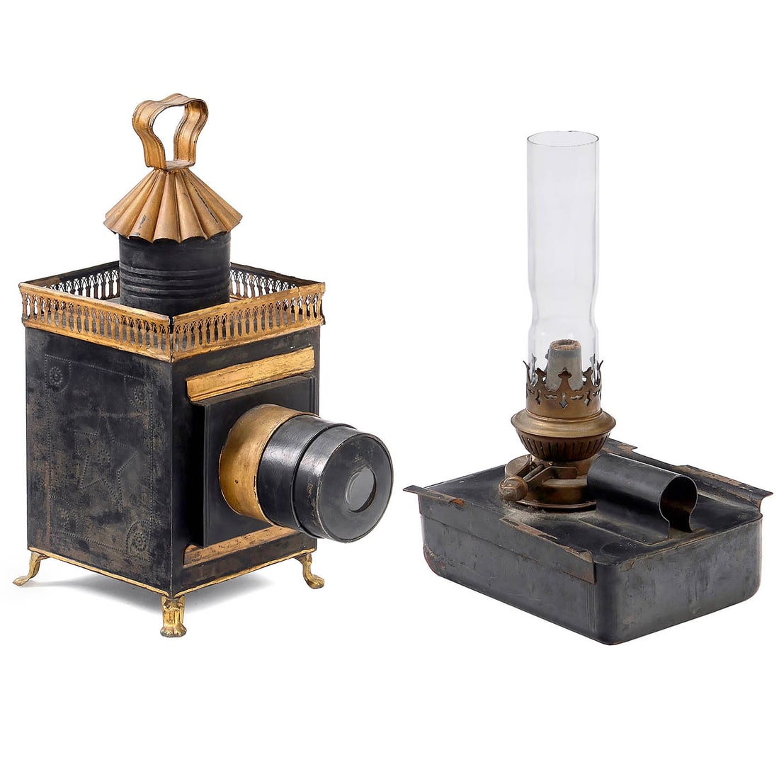 Large Lanterne Carrée, c. 1880 (1 of 3)