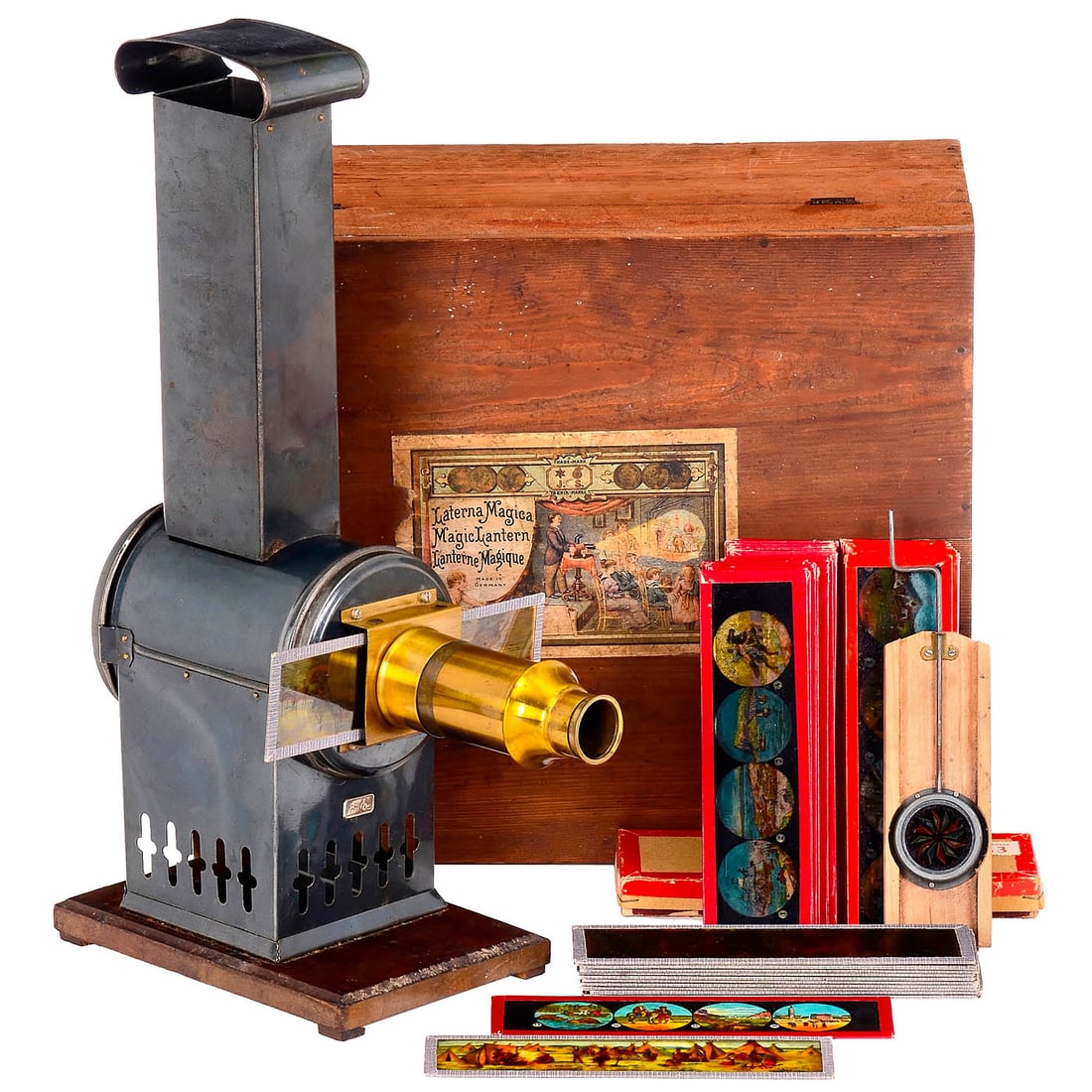 Schoenner Magic Lantern, c. 1905 (1 of 1)