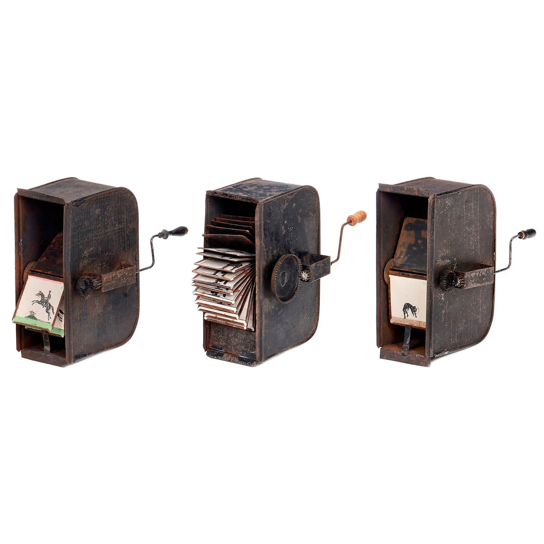 3 Early Mutoscope Variants, c. 1900 (1 of 2)