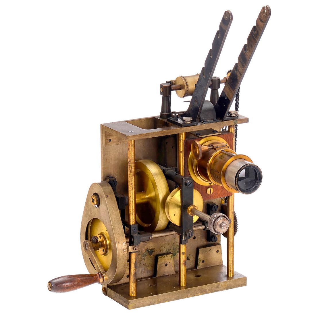 Projection Head "Théophile Pathé", c. 1900 (1 of 3)