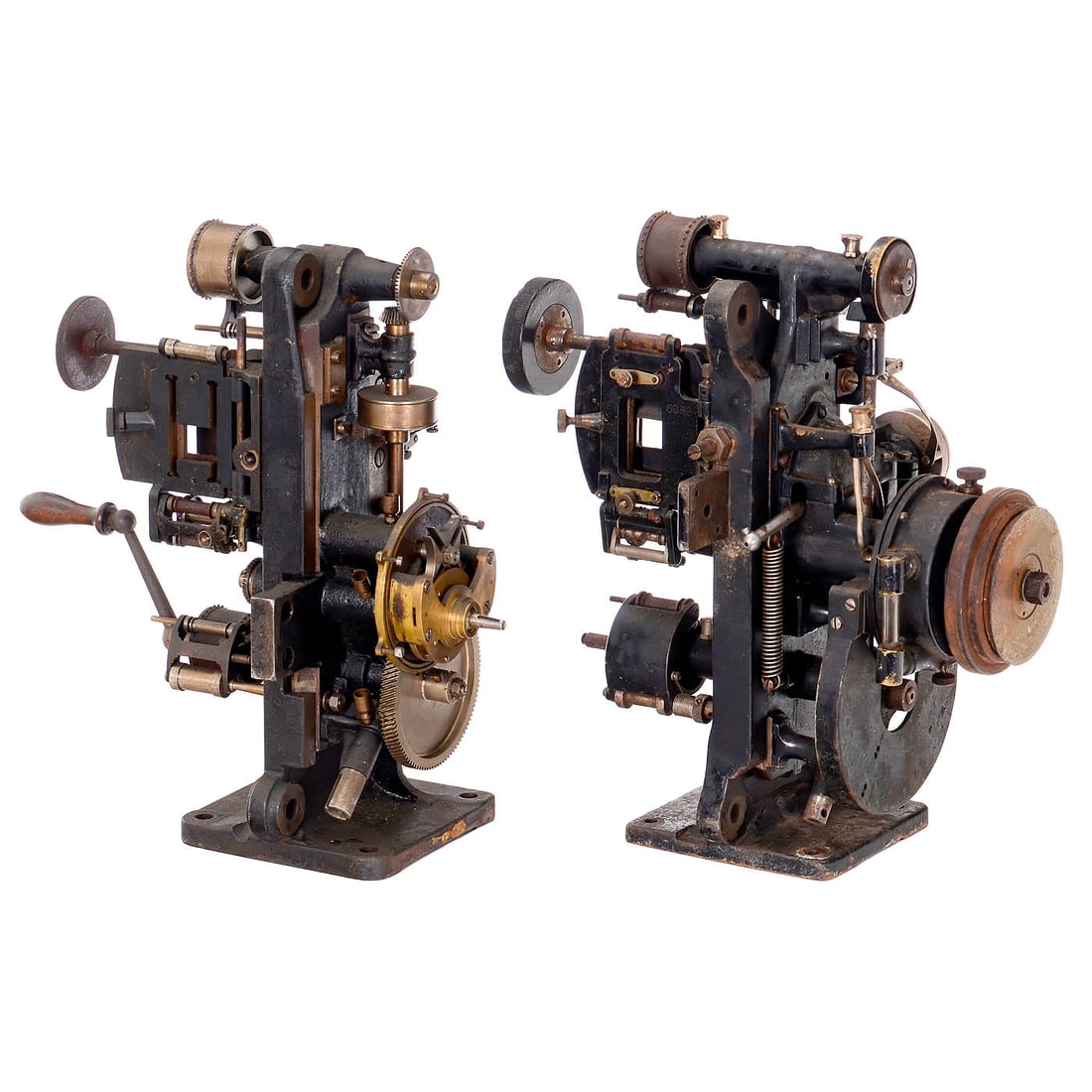 2 Projection Heads for 35mm Film, c. 1925 (1 of 2)
