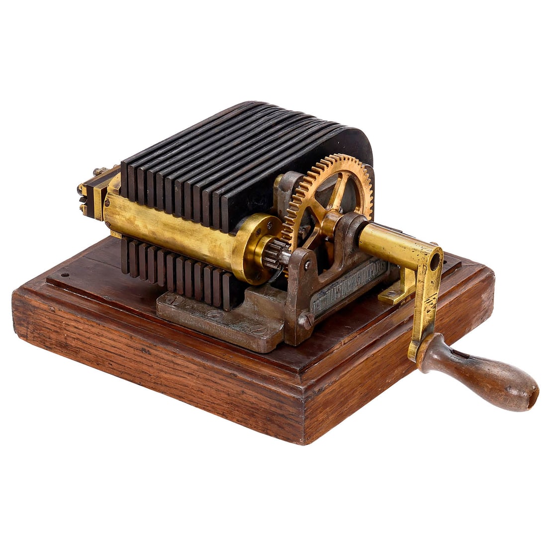 Hand-Operated Dynamo, c. 1884 (1 of 2)