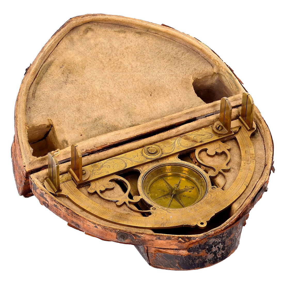 French Graphometer by Lasnier, c. 1740 - 2