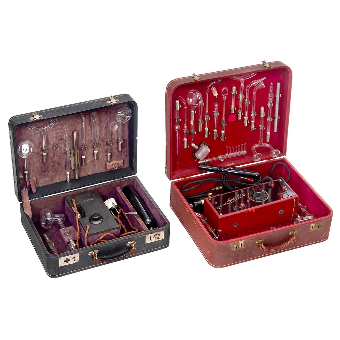 4 Electrical Treatment Devices in Cases, c. 1930 - 3
