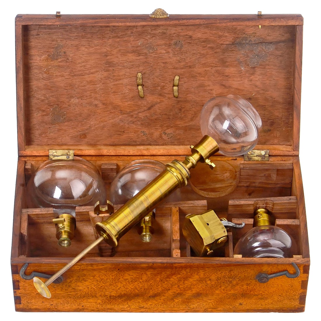 Scarificator and Cupping Jars, 19th Century (1 of 3)