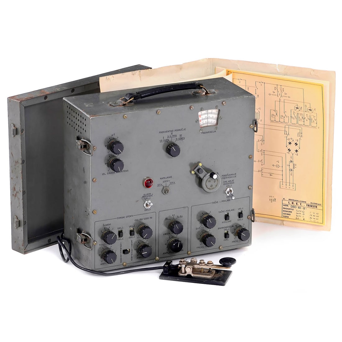 DBO 60-A Device for Controlling Transmitting Units, c. 1942 (1 of 1)