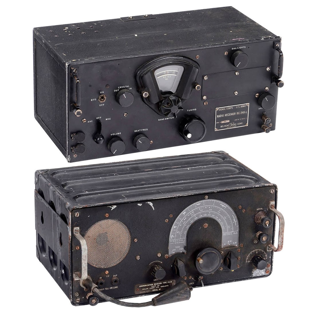 2 Military Receivers, c. 1943 (1 of 3)