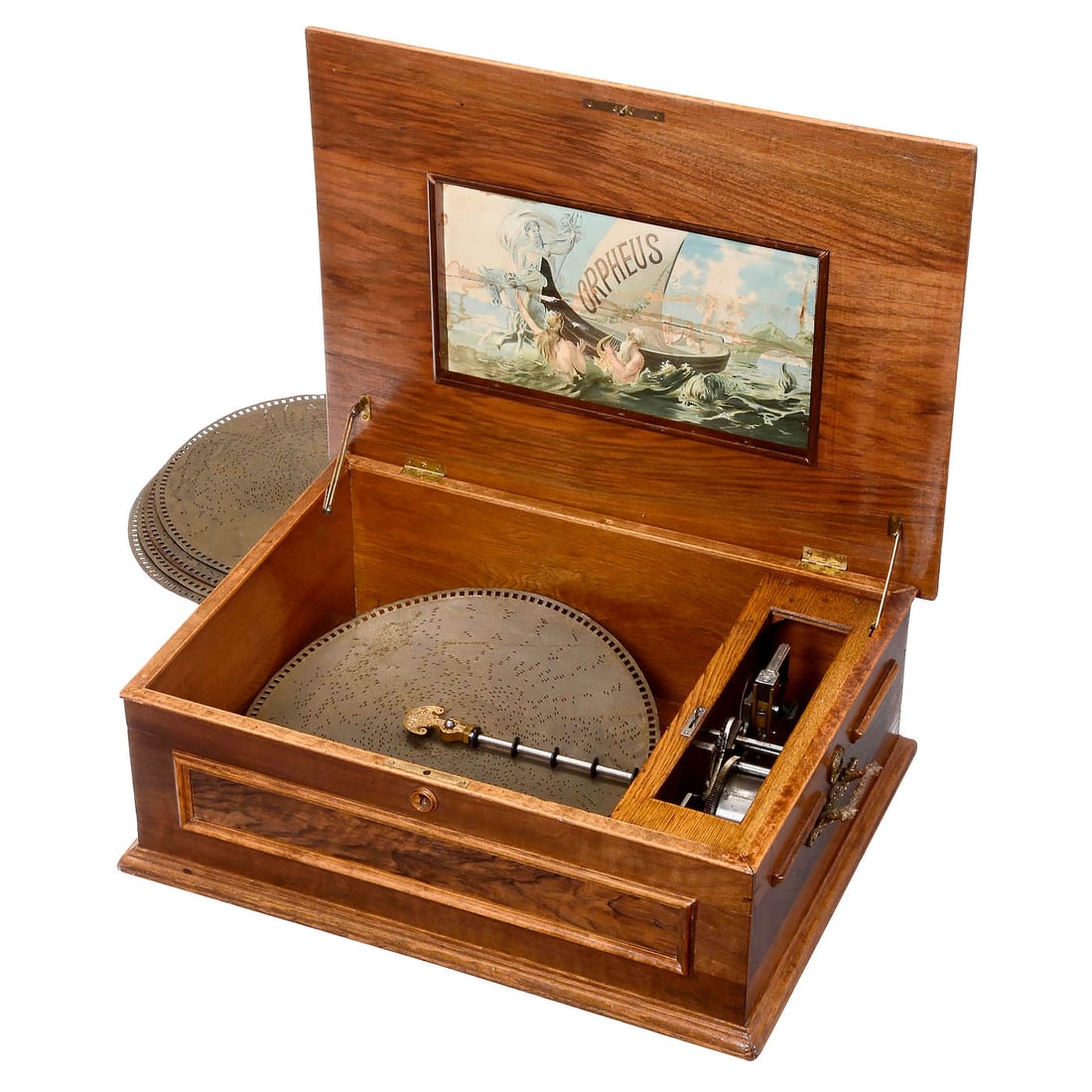 Rare Orpheus Disc Musical Box, c. 1899 (1 of 3)