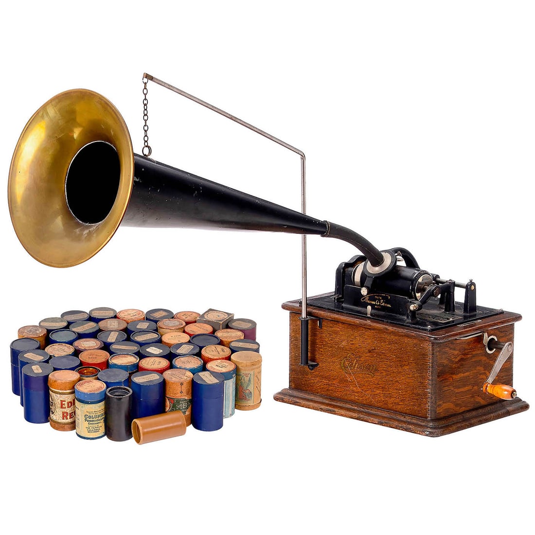 Edison Standard Phonograph Model B, c. 1907 (1 of 3)