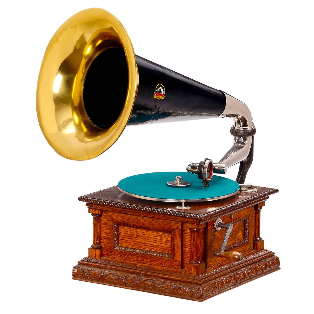 Victor MS Horn Gramophone, c. 1903 (1 of 3)