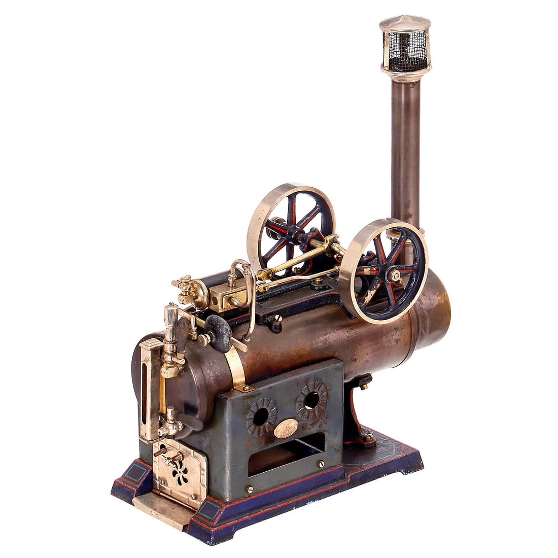 Stationary Steam Engine by Doll, c. 1927 (1 of 2)