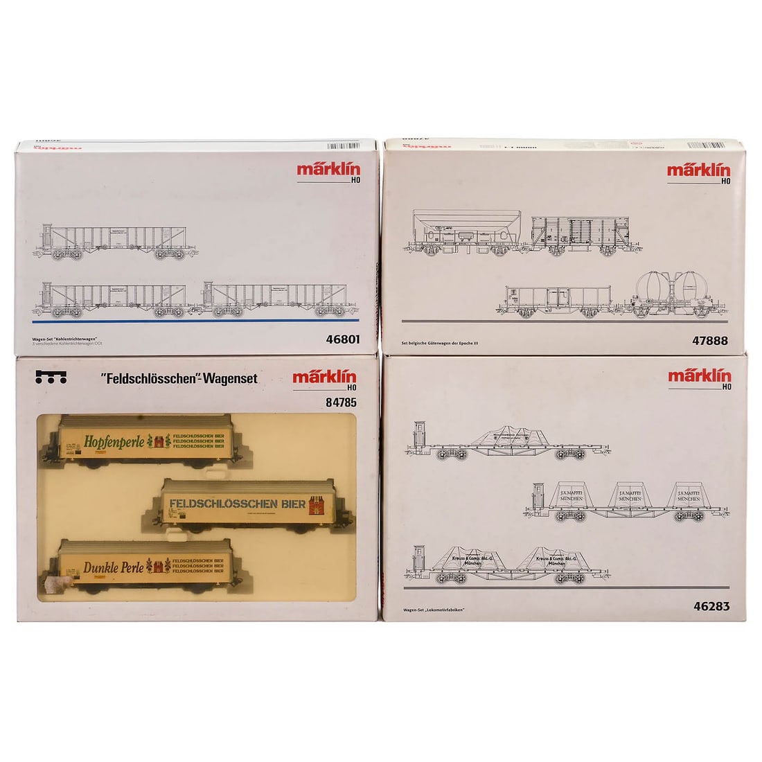 Märklin H0 Scale Carriage Sets - 3