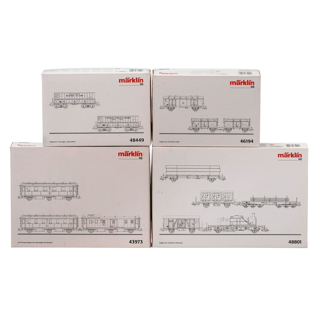 Märklin H0 Scale Carriage Sets - 4