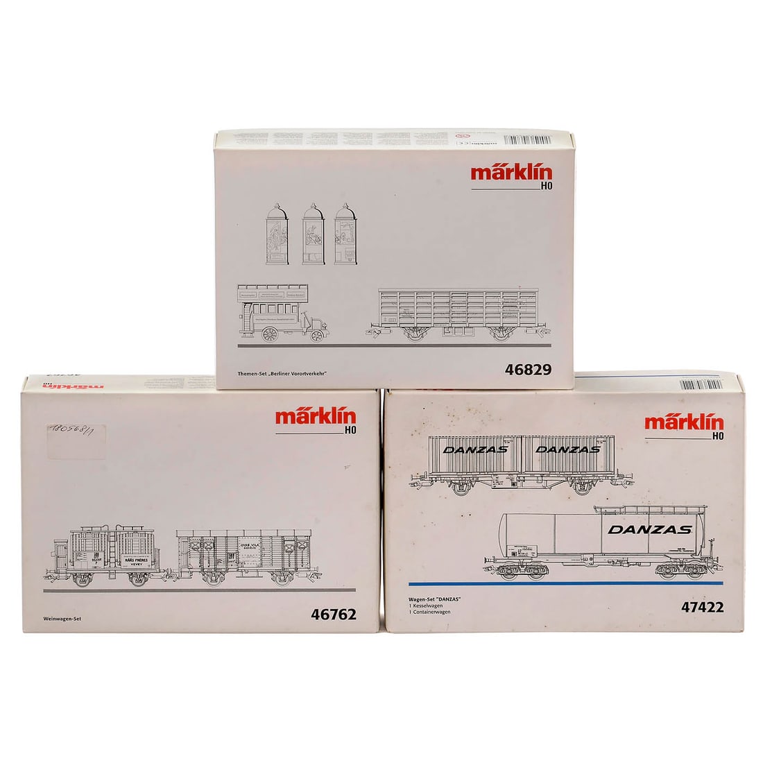 Märklin H0 Scale Carriage Sets - 5
