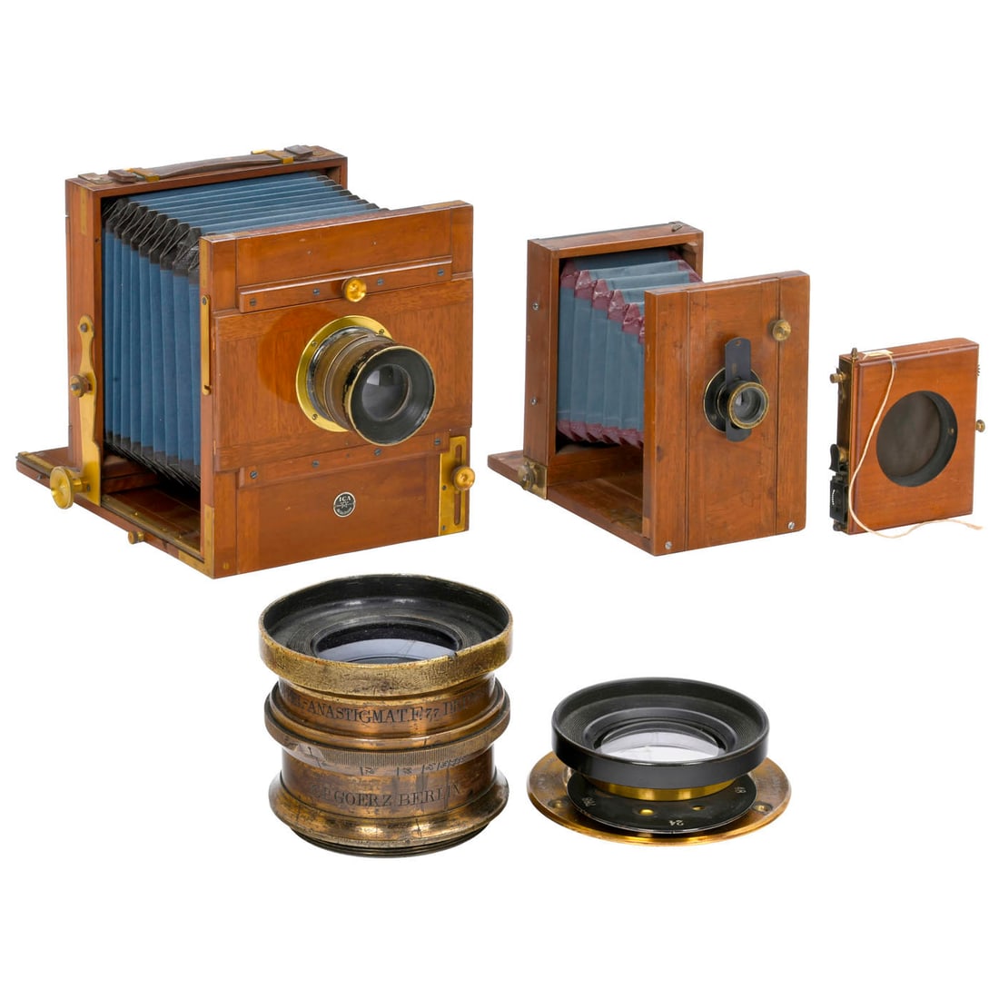 2 Field Cameras with Goerz Lenses, 1890 onwards (1 of 3)