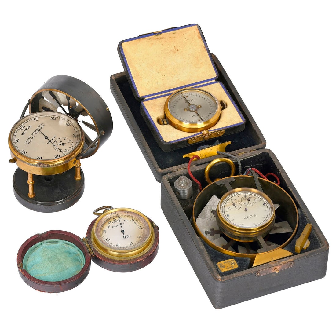 4 Historical Precision Measuring Instruments, 19th Century (1 of 1)