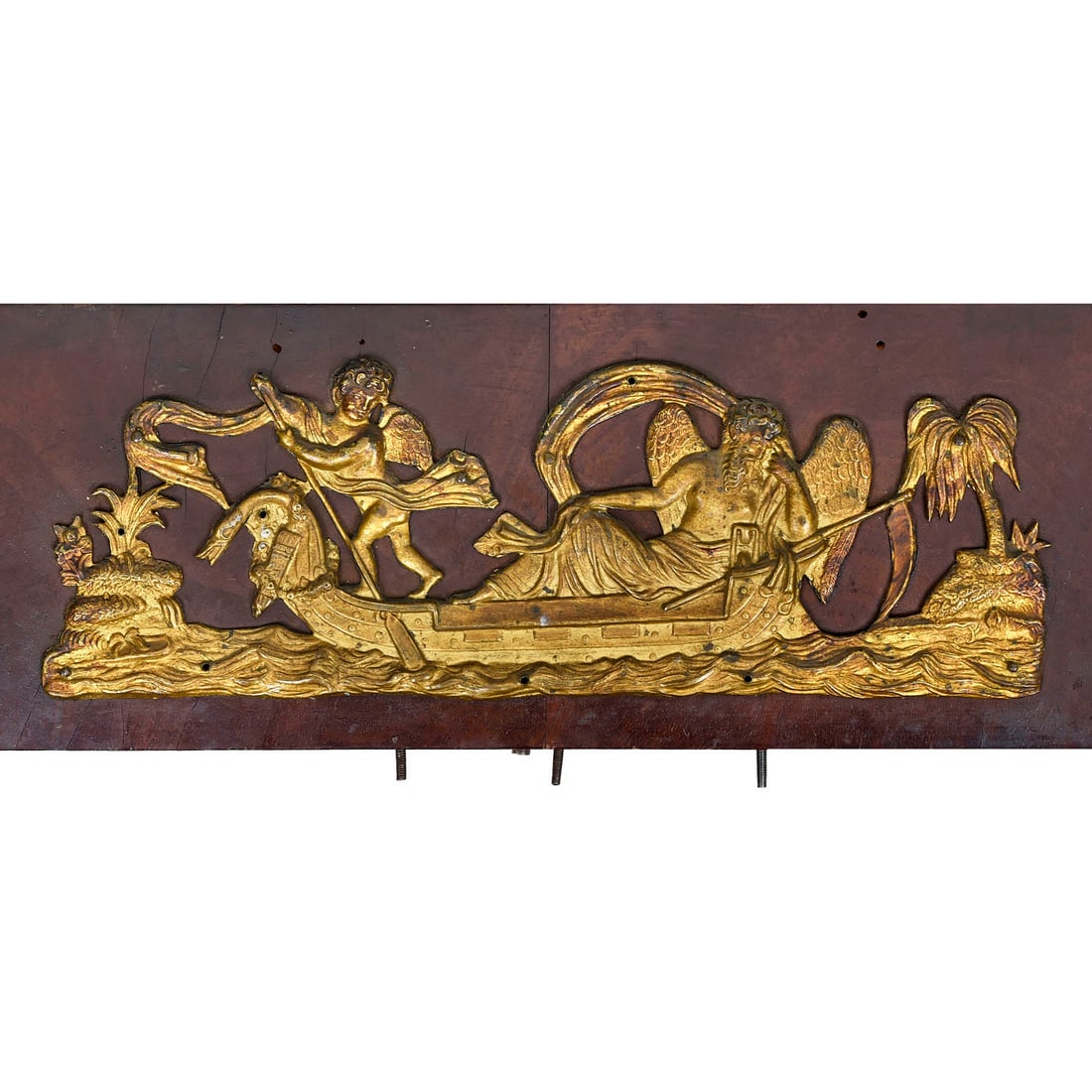 Austrian Musical Clock Base, c. 1825 - 3