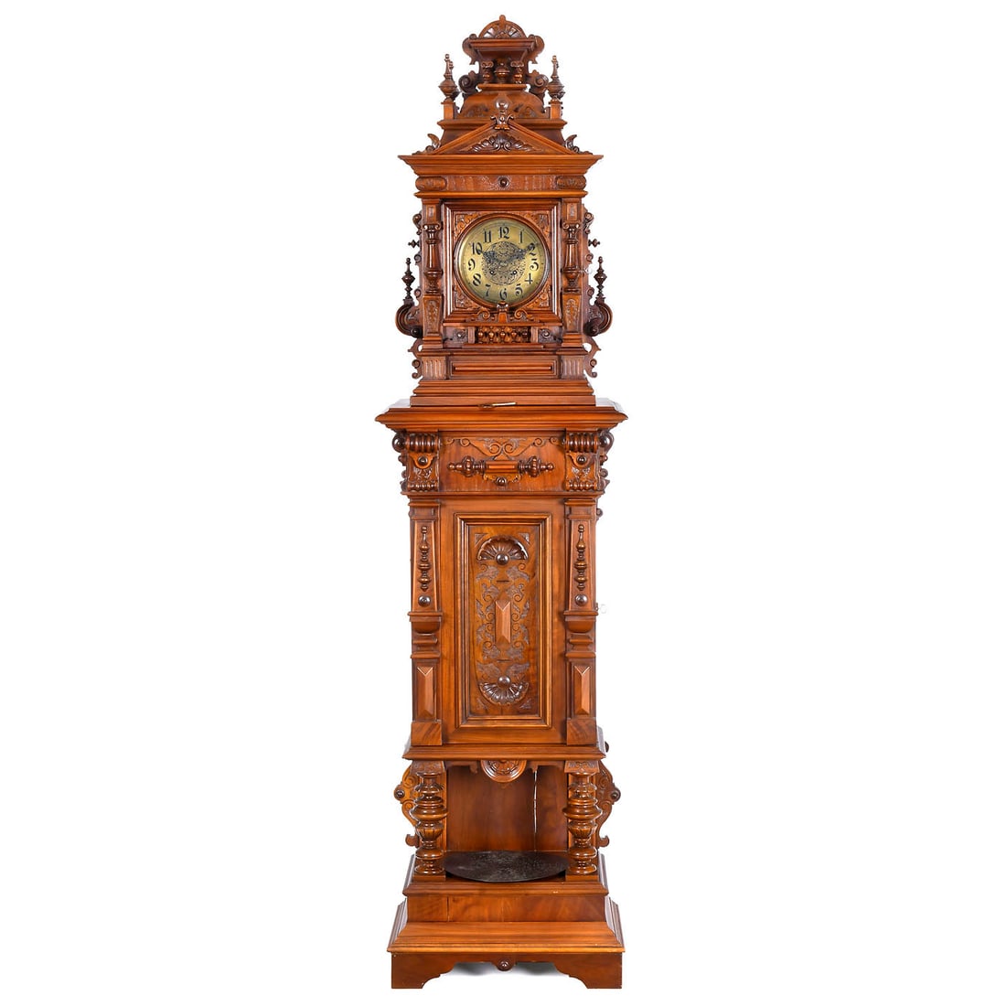 Grandfather Clock with Polyphon Movement - 2