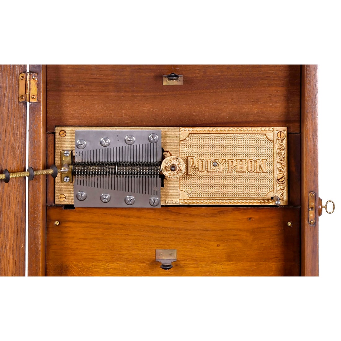 Grandfather Clock with Polyphon Movement - 4