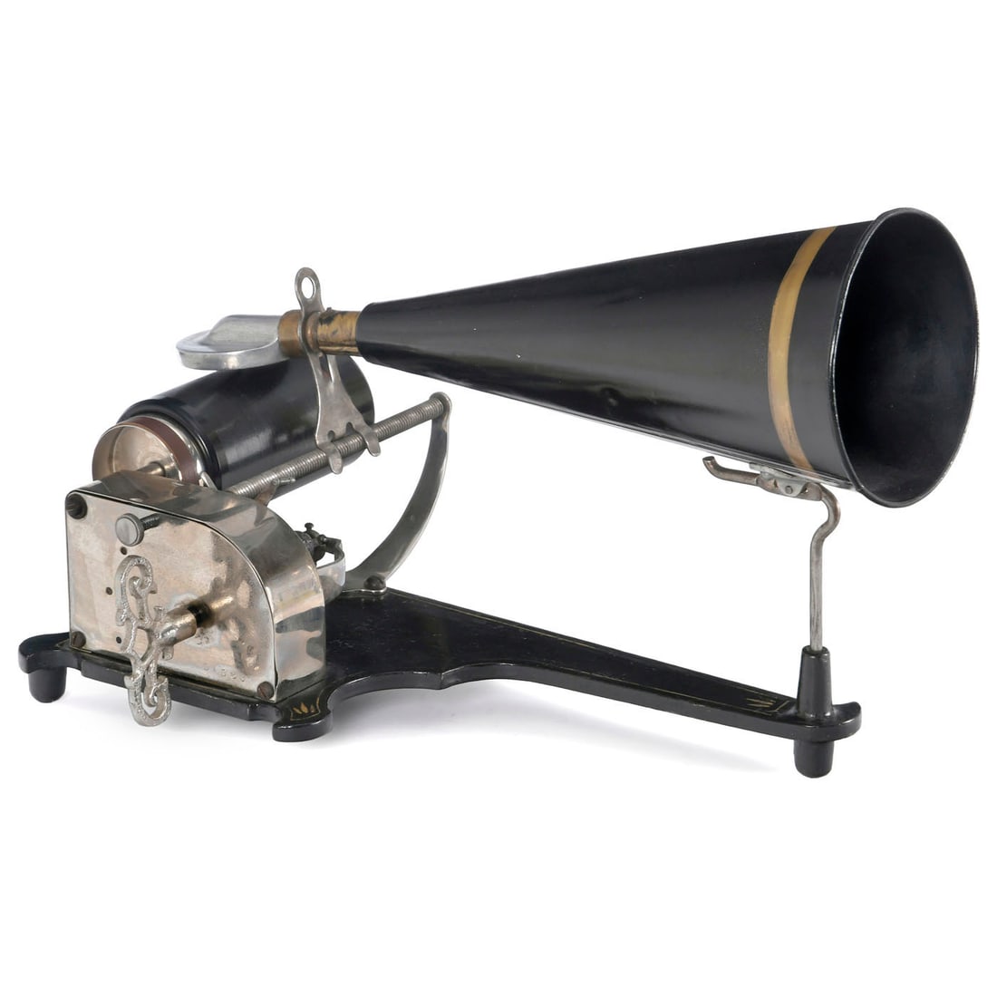 2 Cylinder Phonographs - 2