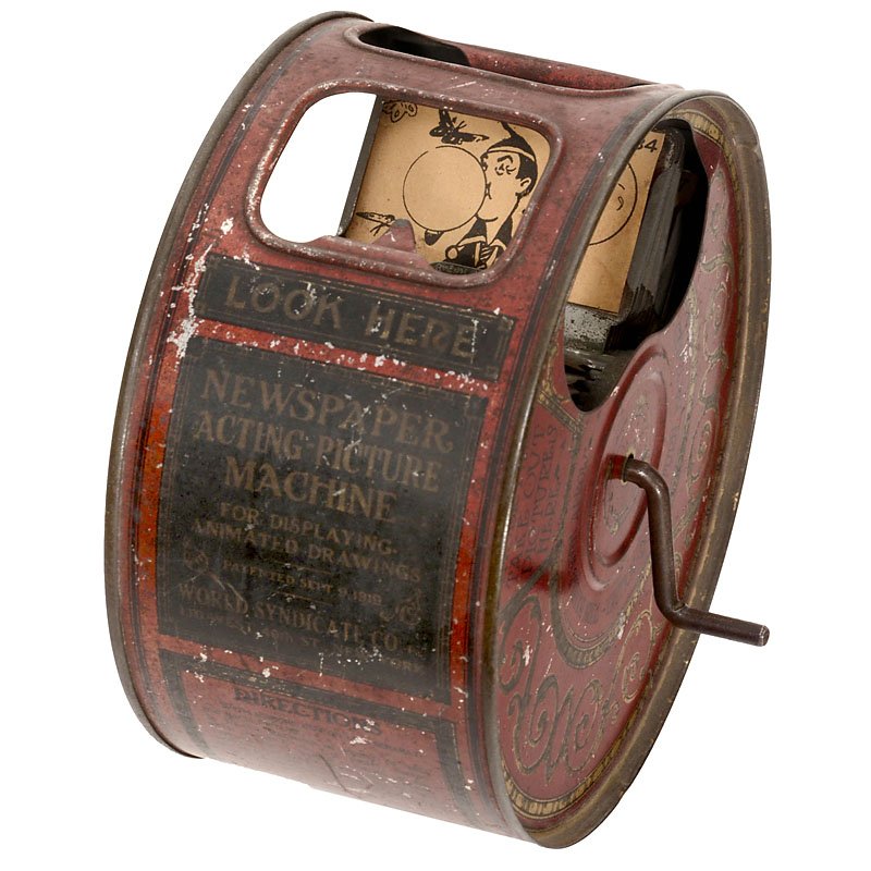 Newspaper Acting Picture Machine 1920 Nov 16 2013 Auction Team